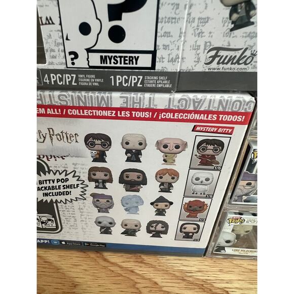 COMPLETE BITTY OG MULTIPACK SET Harry Potter Funko Pops W/ ALL 4 MYSTERY CHASES - Picture 3 of 3